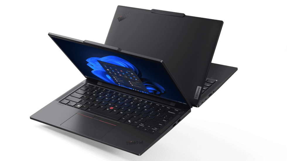 a photo of Lenovo's new AI PC for business