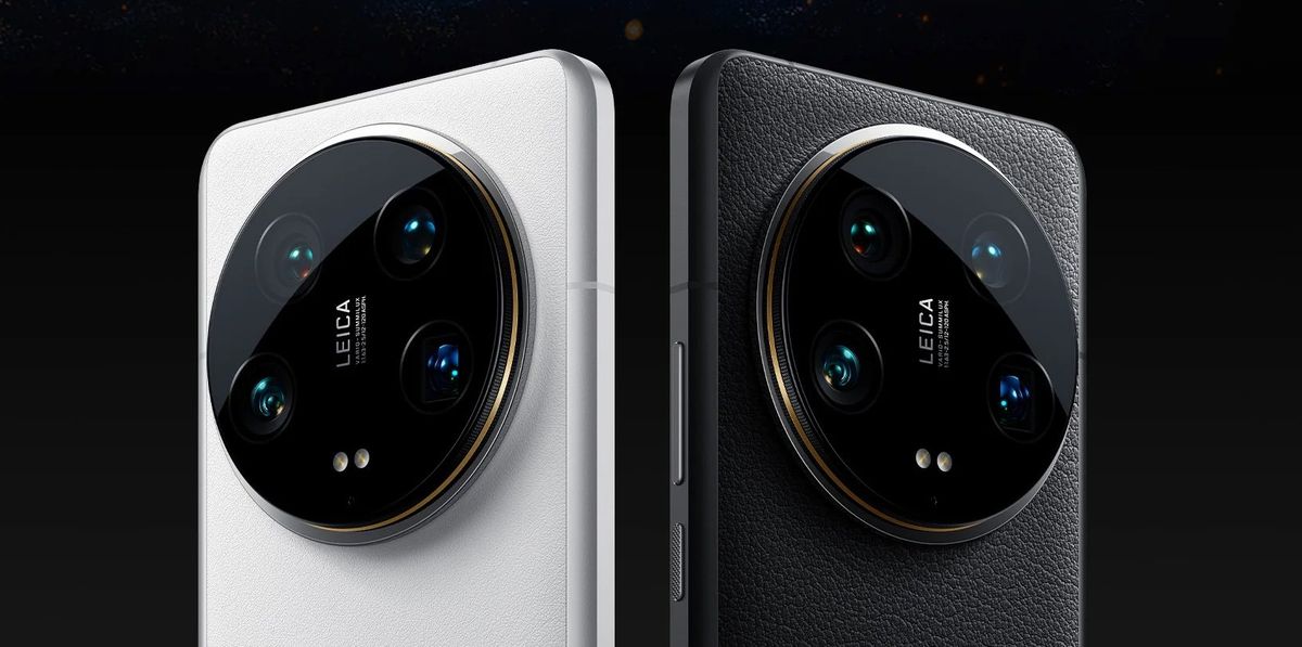 a photo of two Xiaomi 14 Ultra Smartphones