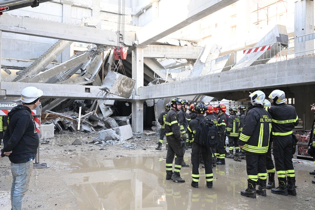 Conferma: clandestini nel cantiere crollato