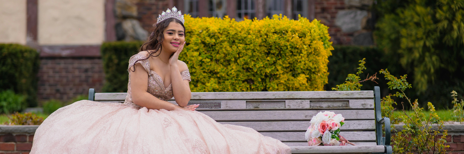 Yadira | Quinceanera Photoshoot at Japanese Tea Garden in Fort Worth |  Quinceanera photoshoot, Quinceanera photography, Satin ball gown