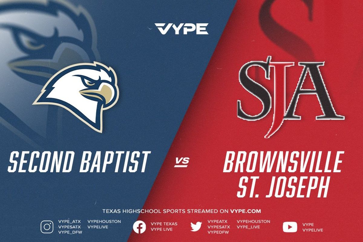 5PM - TAPPS Girls Basketball, Area Playoff: Second Baptist vs. Victoria St. Joseph