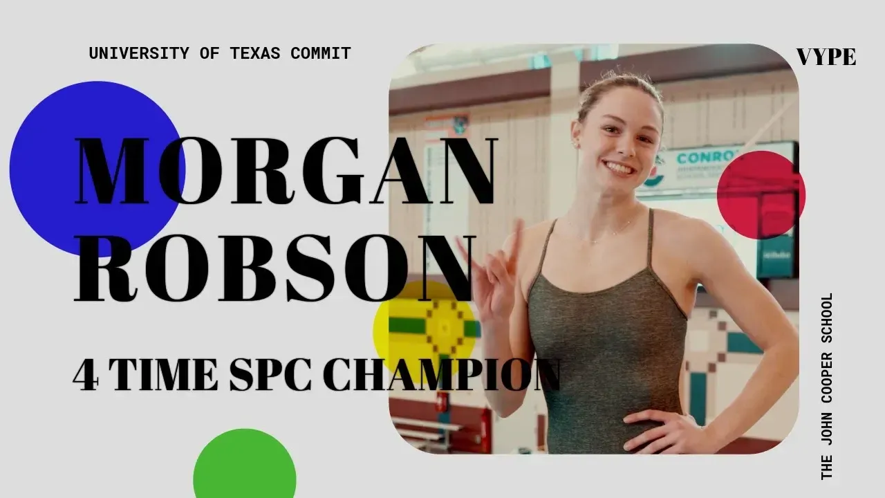 MAKING A SPLASH: John Cooper's Robson's hard work pays off; signs with Texas