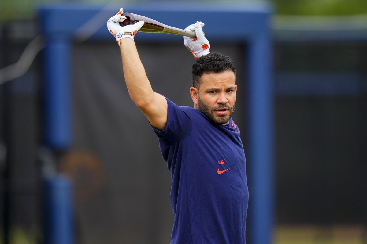 Astros Jose Altuve spring training