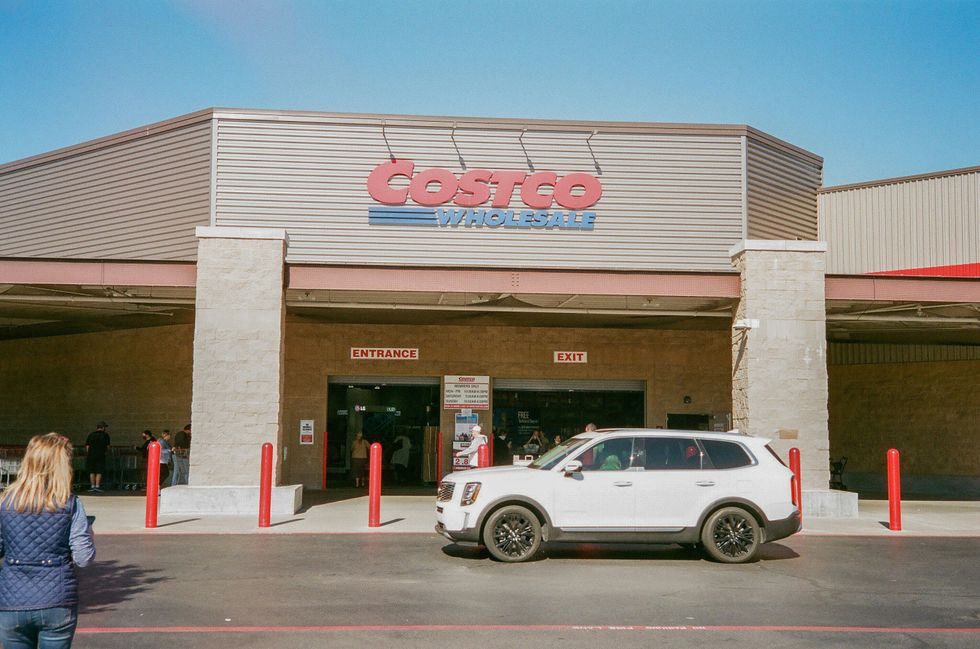 front view of a costco store