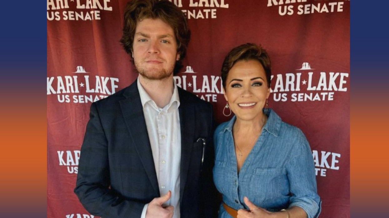 Kari Lake Appears To Welcome White Nationalist Into Her Senate Campaign