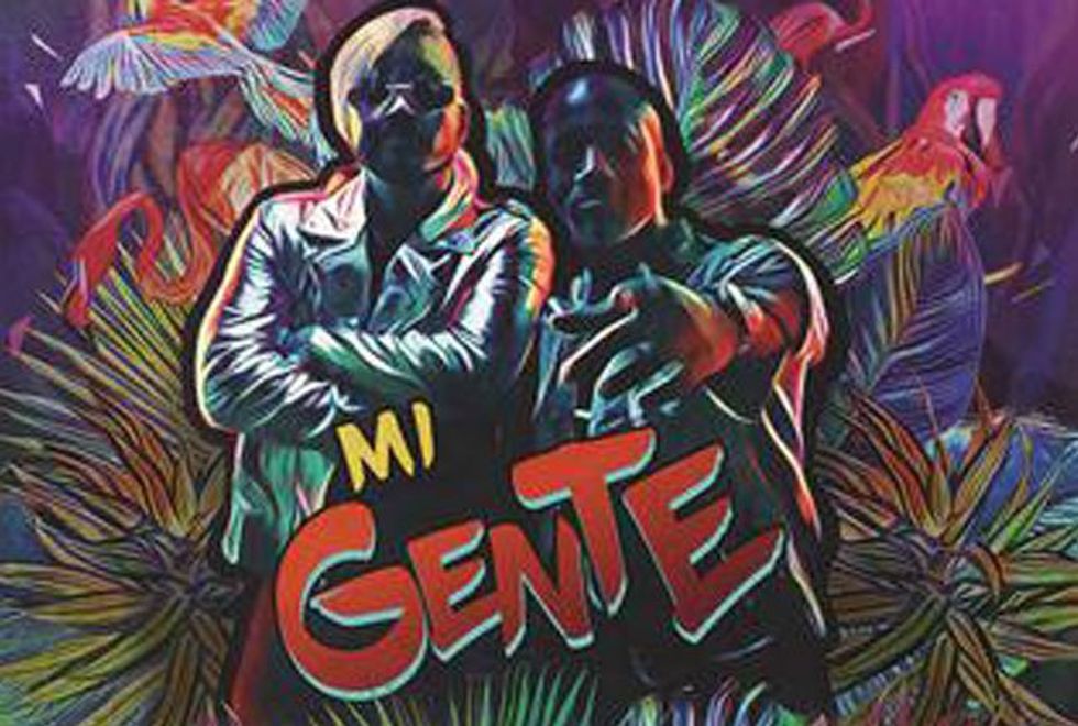 Album Cover Art for "Mi Gente" by J Balvin, Willy William