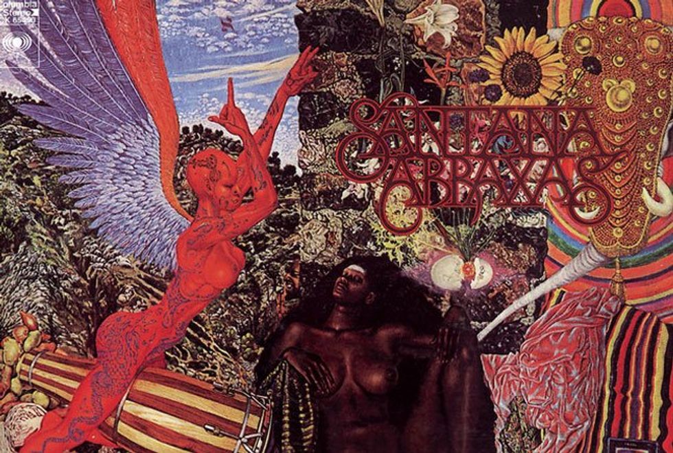Album Cover Art for "Oye Como Va" by Santana