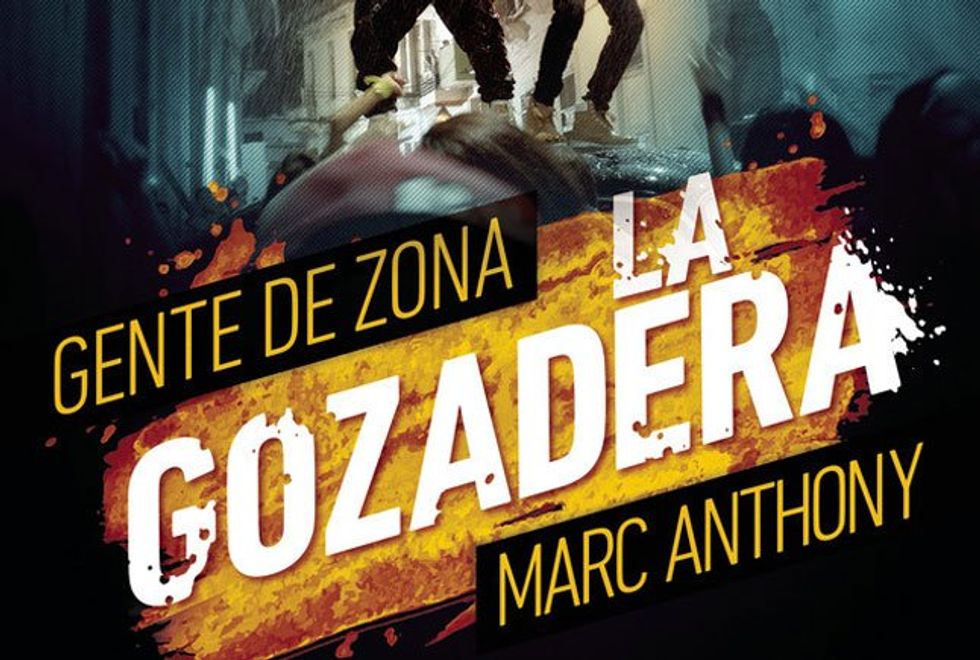 Album Cover Art for \u201cLa Gozadera\u201d by Gente de Zona ft. Marc Anthony