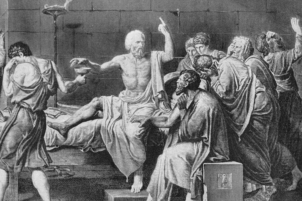 Socrate inventò «L’appetito vien mangiando»