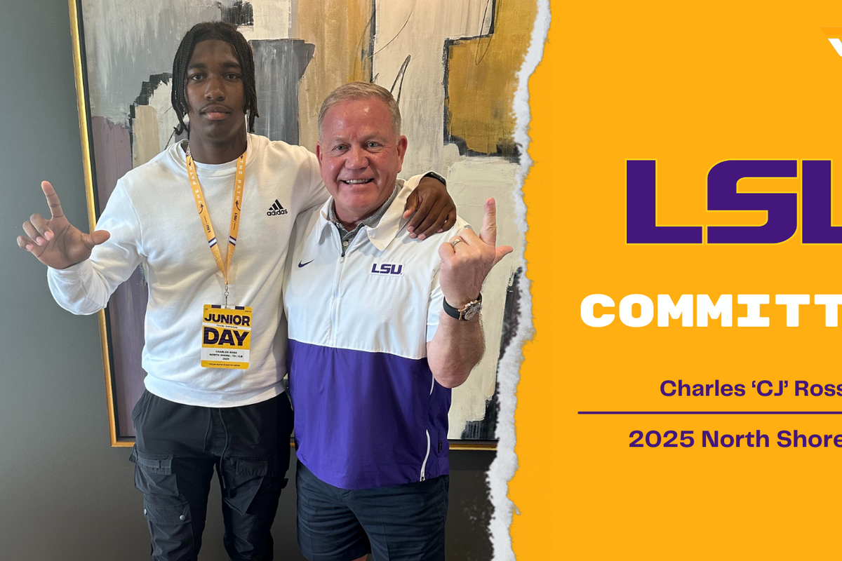 BREAKING: 2025 North Shore LB Charles 'CJ' Ross Commits To LSU