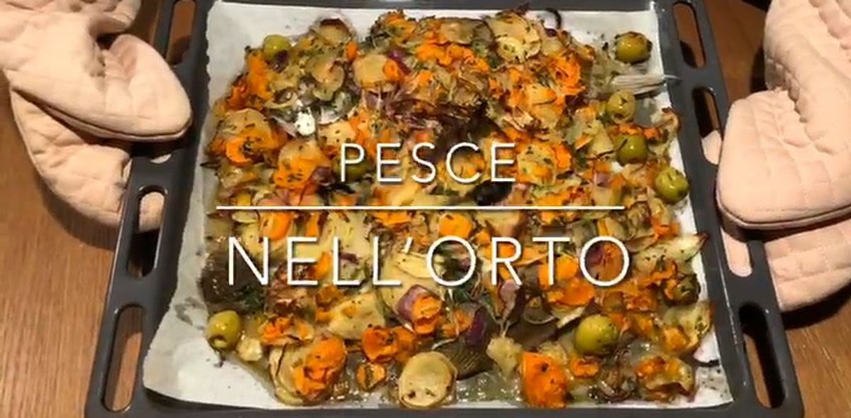 Cuciniamo insieme: il pesce nell'orto