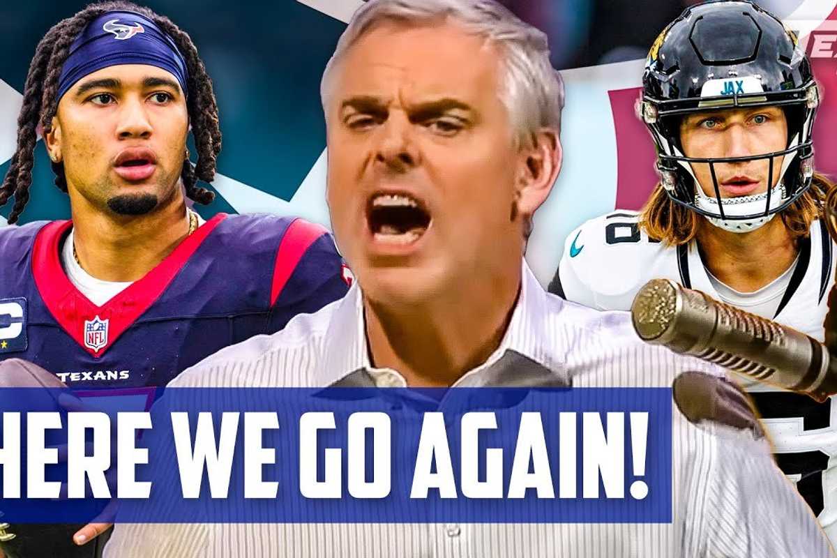 How Colin Cowherd just can't help himself in latest hot button Texans take