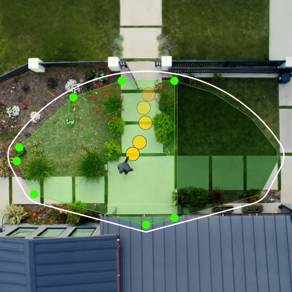 a photo of Ring's Bird's Eye view technology