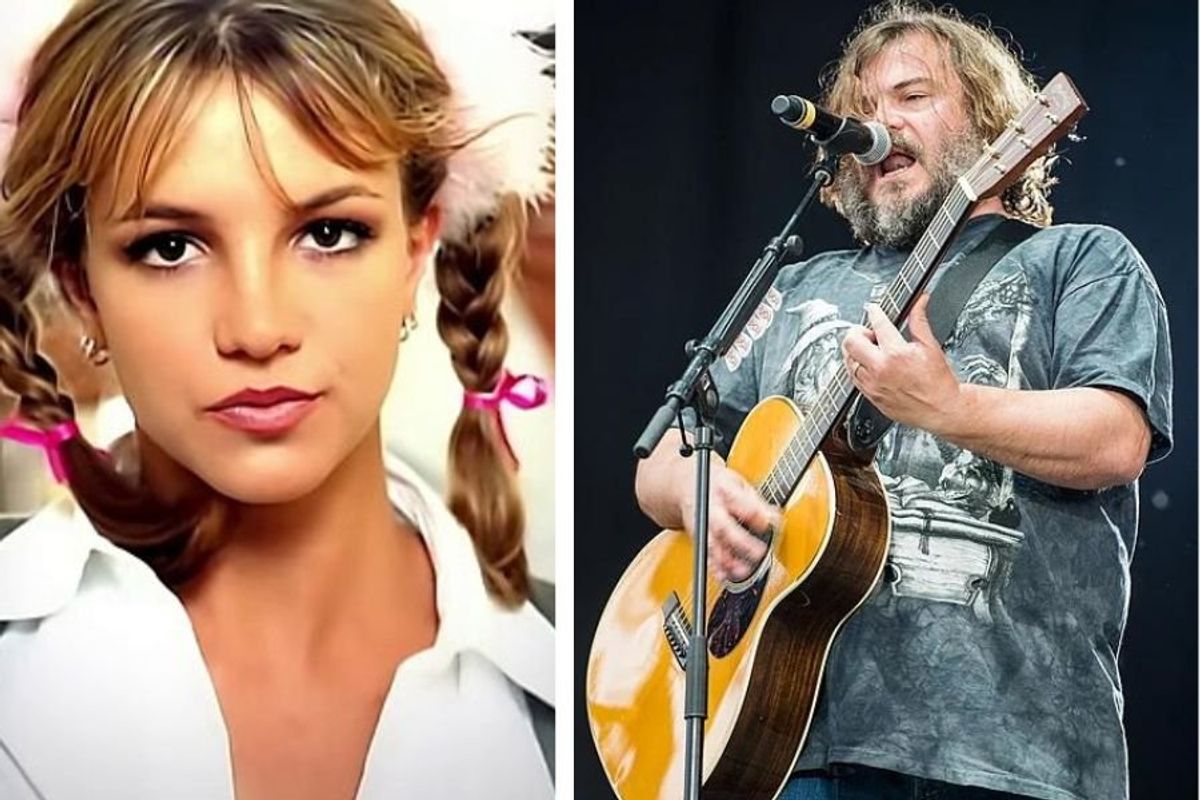tenacious d, jack black, jack black britney spears cover