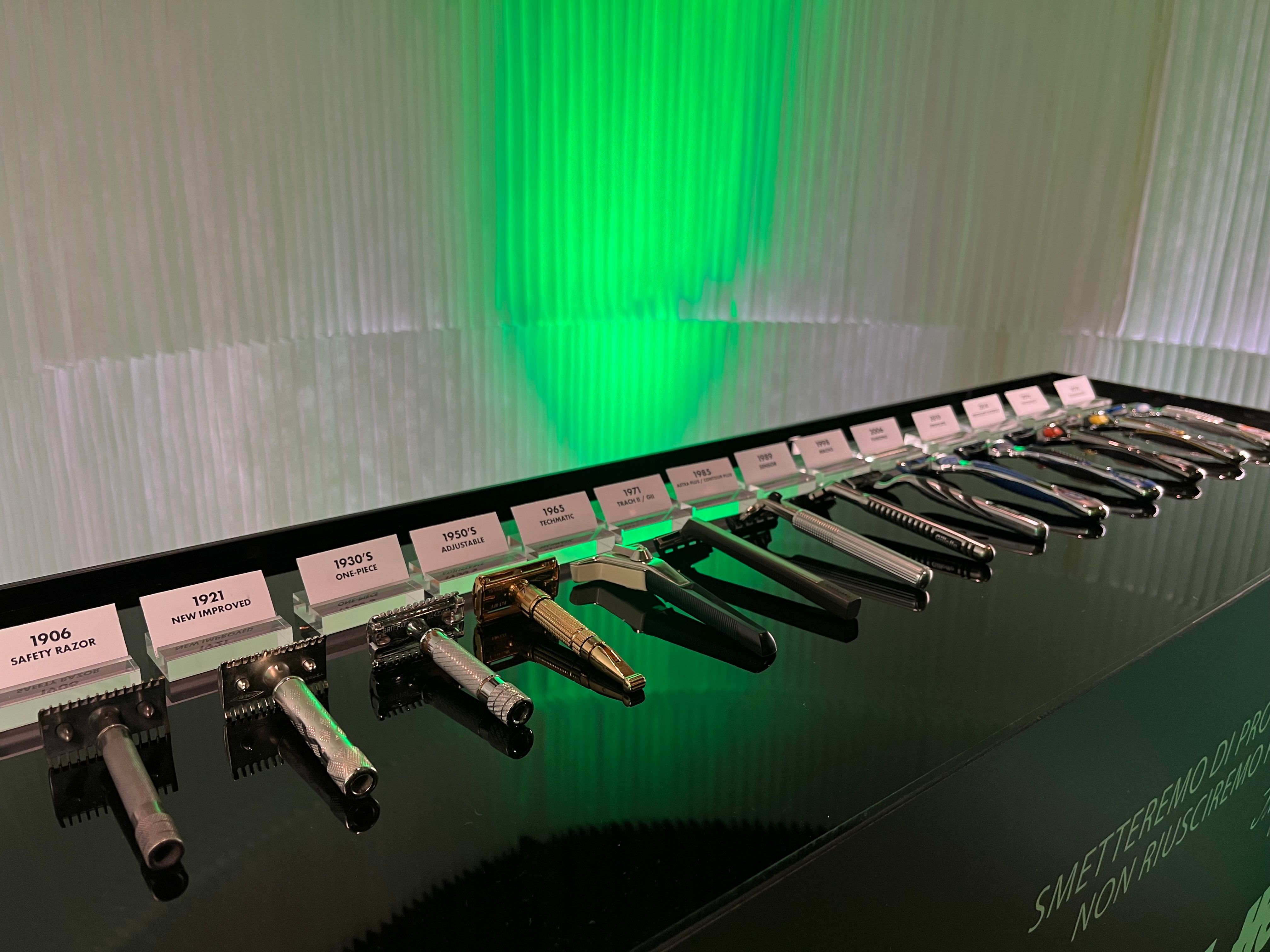 Gillette ripercorre oltre un secolo di storia del rasoio