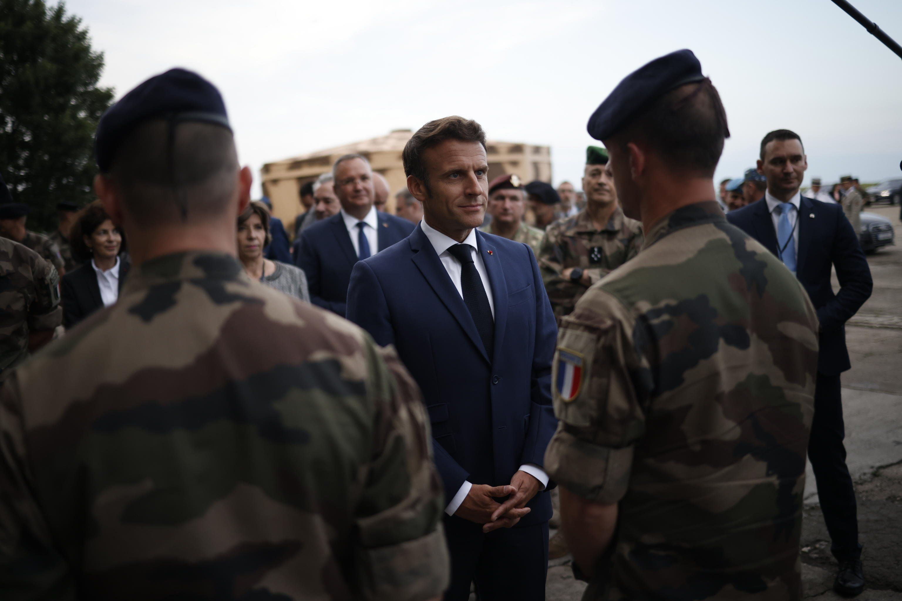 «Non escludo soldati francesi in Ucraina»