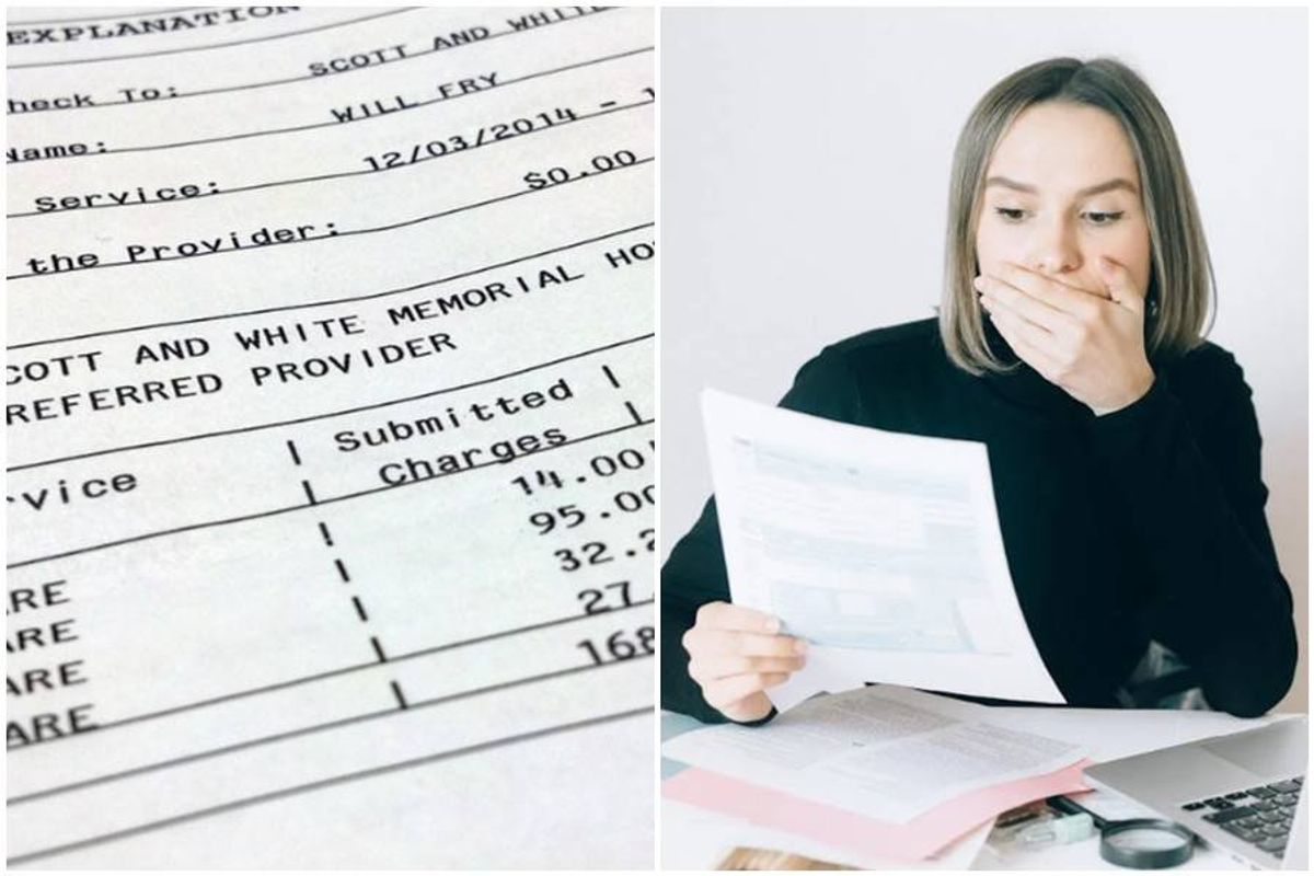 medical bills, gas pains, healthcare
