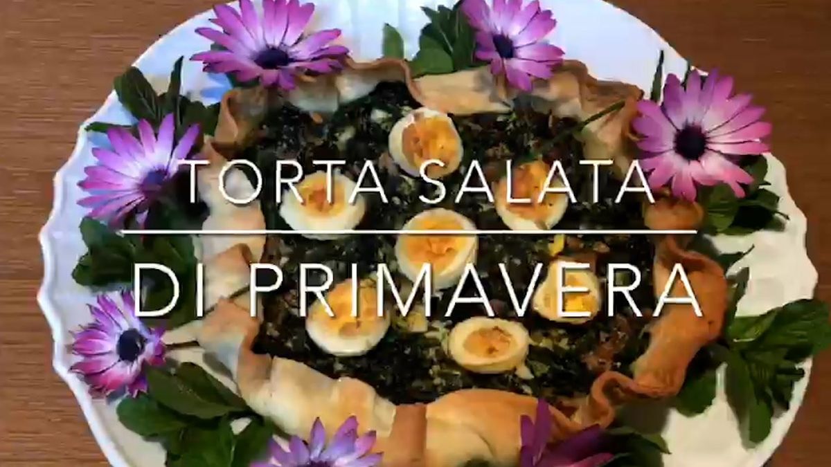 Cuciniamo insieme: torta salata di primavera