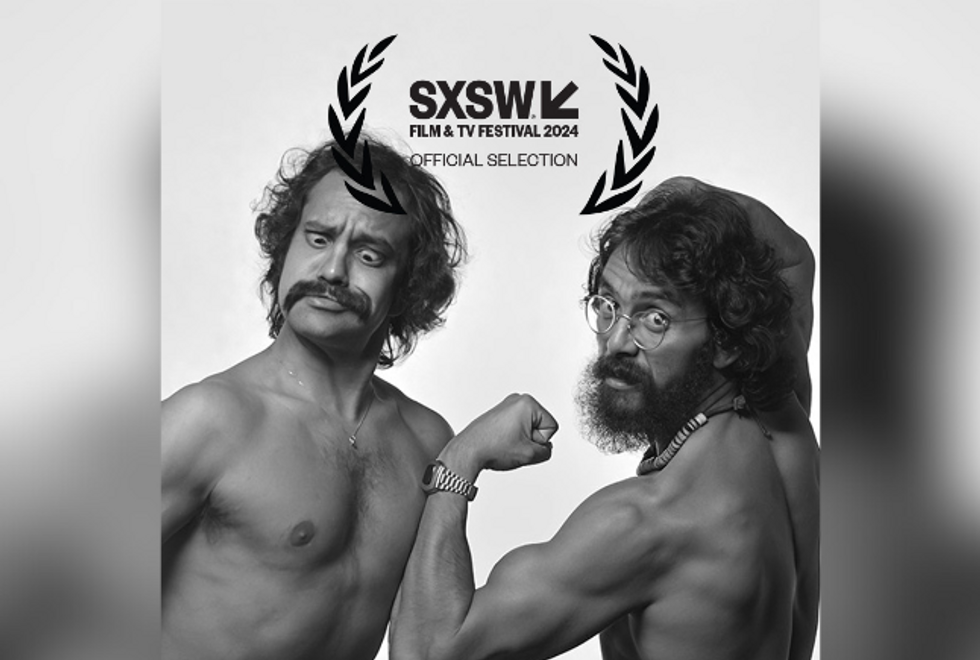 A promotional image from "Cheech and Chong\u2019s Last Movie" one of the films in competition for 2024 SXSW Film Festival