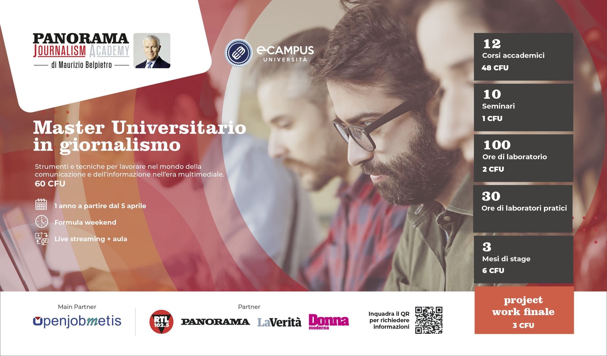 Il nostro master per introdurvi al mestiere più bello del mondo