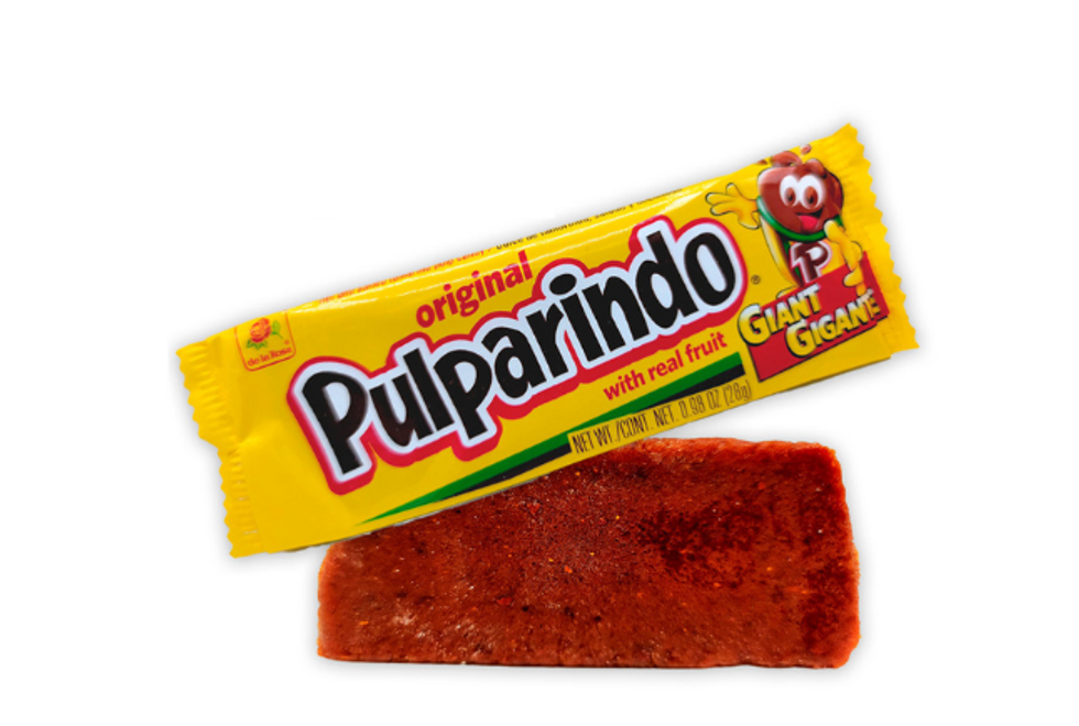 Image of "Pulparindo" candy, a traditional Mexican snack