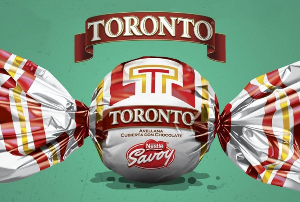 Image of "Toronto" candy, a traditional Venezuelan snack