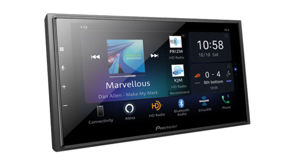 Product shot of Pioneer DMH-WC5700NEX car stereo
