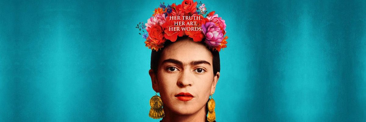 promotional image of the documentary "Frida" directed by Carla Gutierrez
