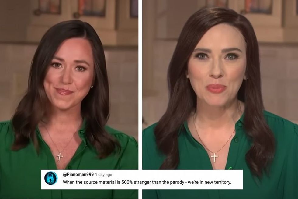 Scarlett Johansson recreates Katie Britt's historically weird State of the Union speech