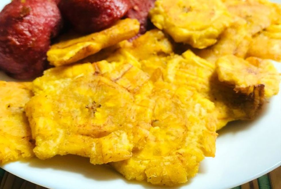 Image of the Latino snack "Tostones"
