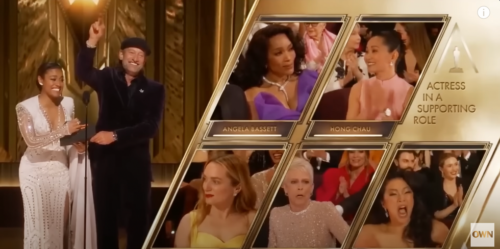 \u200bScreenshot of 95th Oscars Best Supporting Actress Nominees