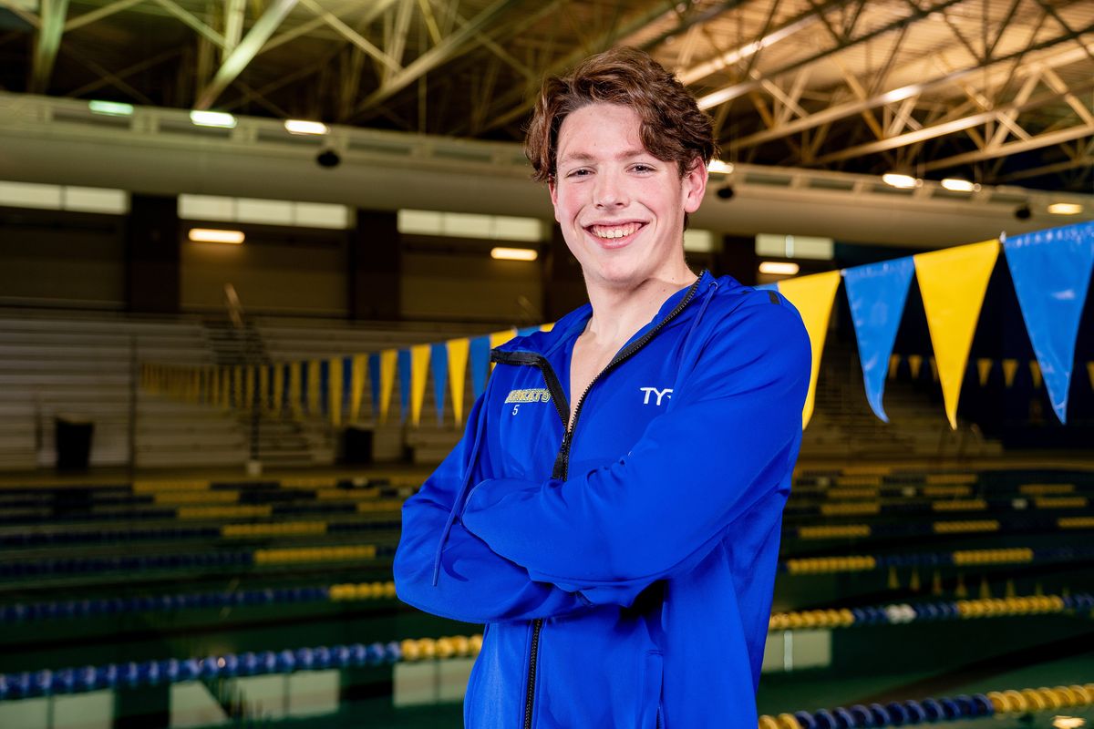 MAKING A SPLASH: Klein's Erwin beats to own drum