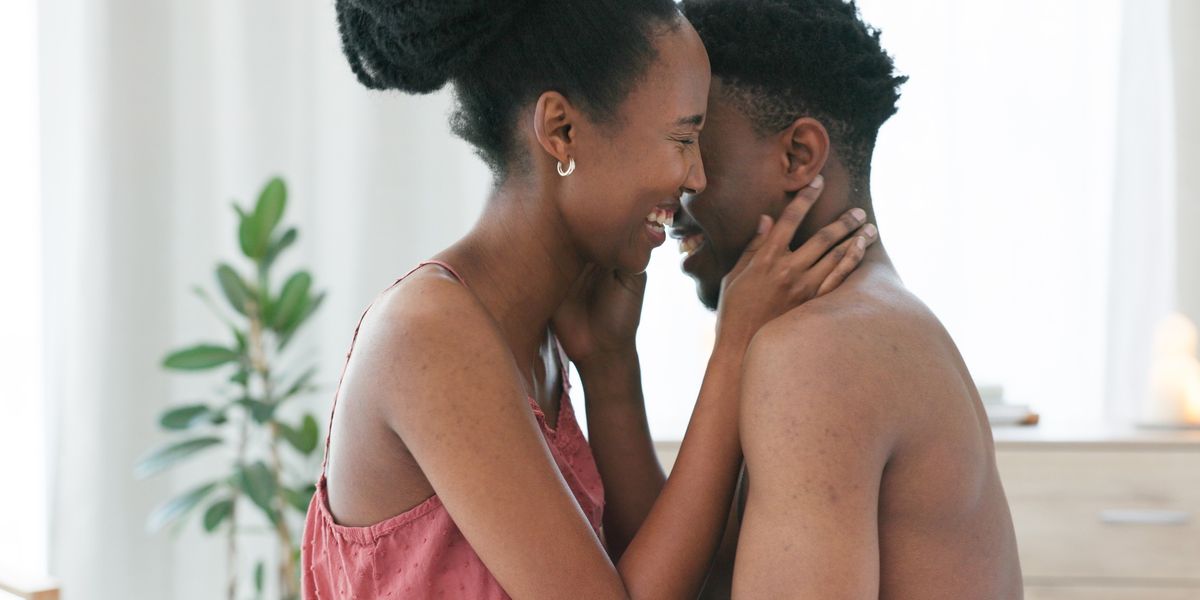 Black-couple-kissing-intimacy-initiating-sex