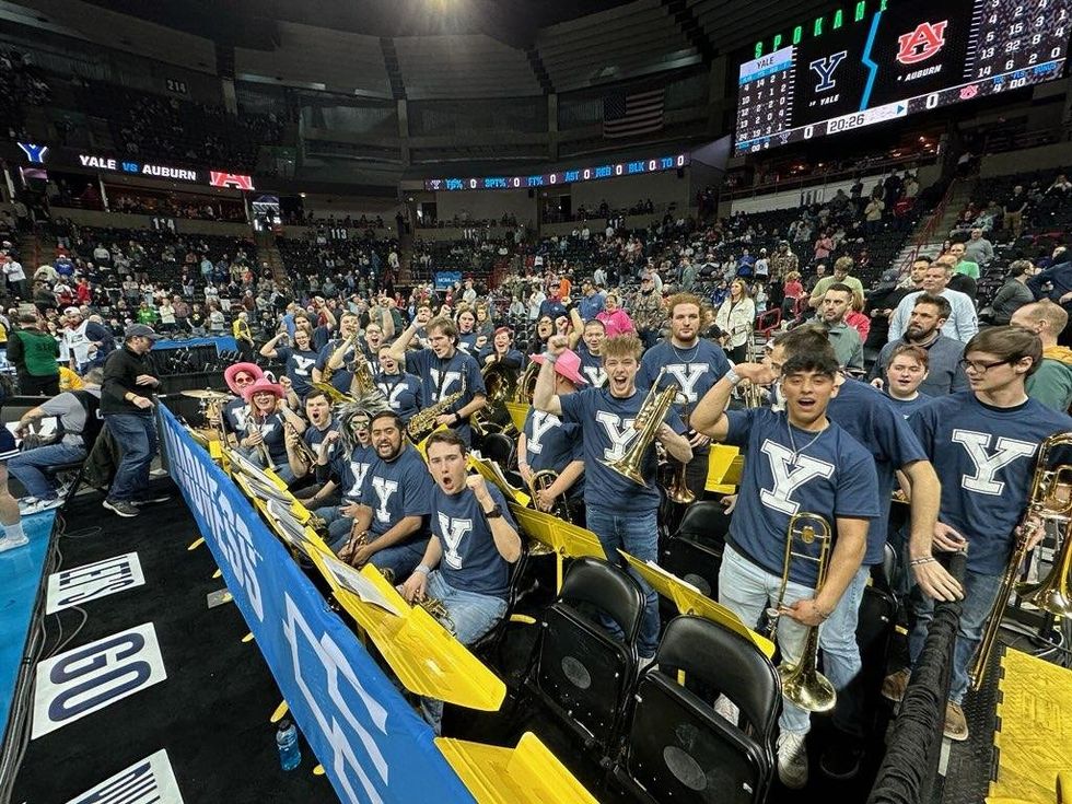 Yale's pep band had to miss the NCAA tournament. University of Idaho said‚ 'We got you.'