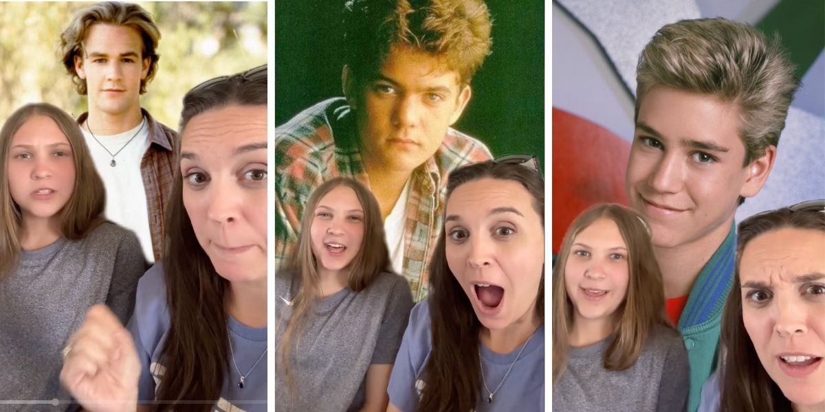 Mom has her Gen Z daughter rate 90s teenage heartthrobs and the reviews are so hilarious