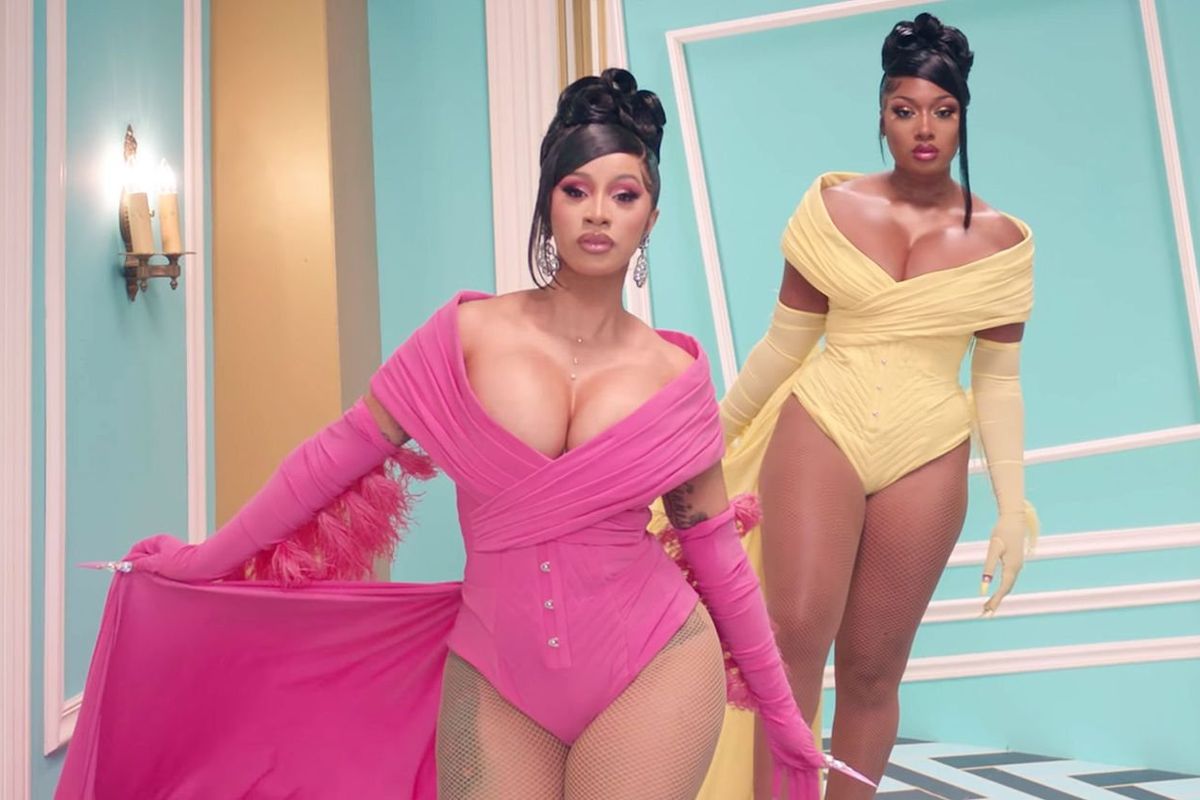 Cardi B and Megan Thee Stallion for the WAP Music Video​