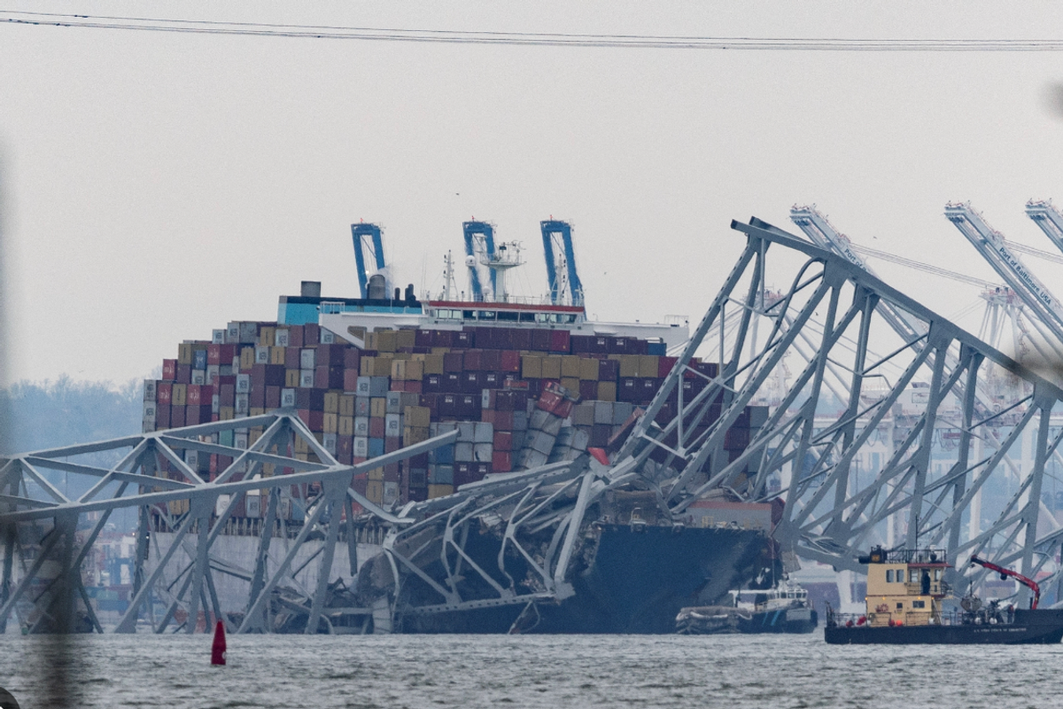 Bridge Accident Conspiracy Theories Highlight Right-Wing Madness