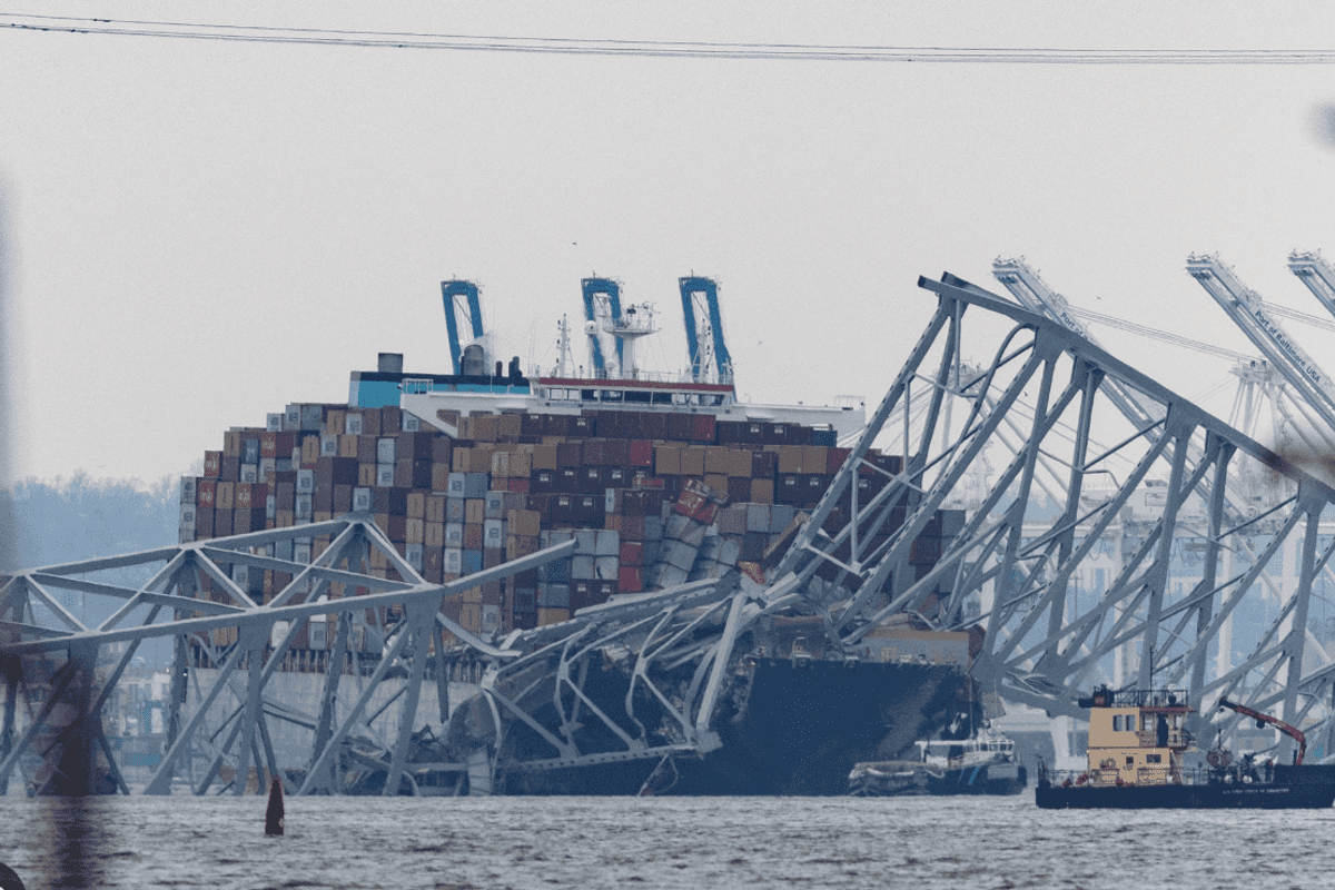Bridge Accident Conspiracy Theories Highlight Right-Wing Madness