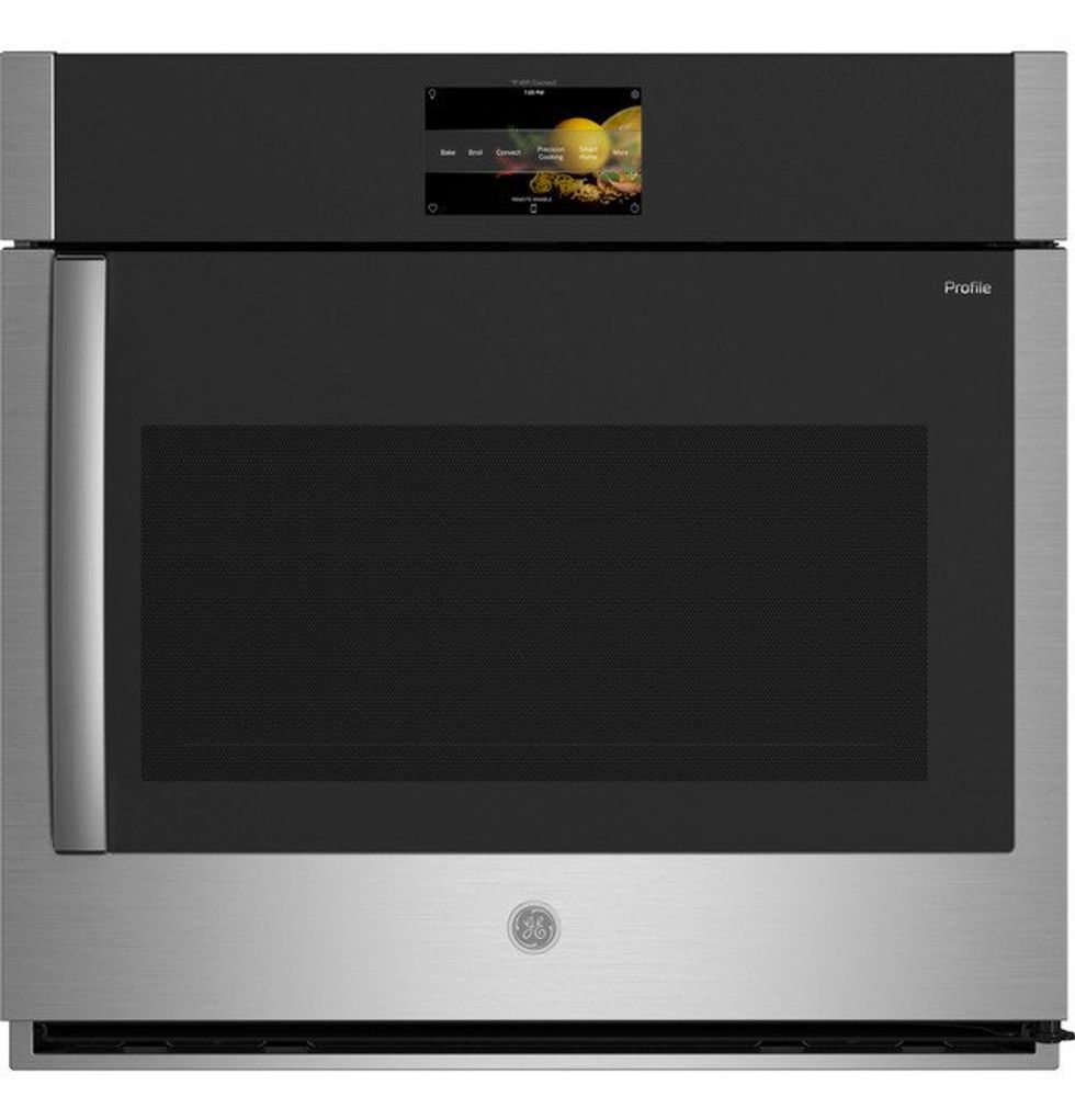 a product show of GE Profile Smart Air Fry Oven
