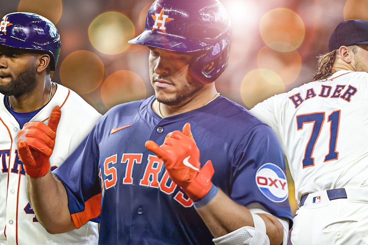 Astros Yordan Alvarez, Yainer Diaz, Josh Hader
