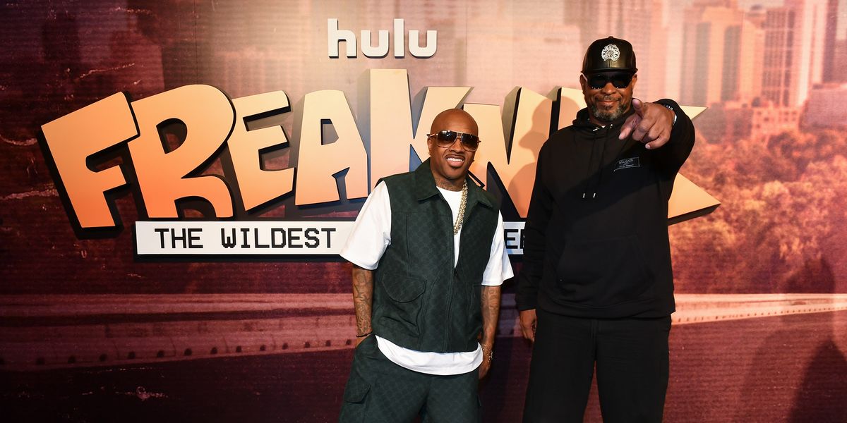 Jermaine Dupri and Uncle Luke at "Freaknik: The Wildest Party Never Told"