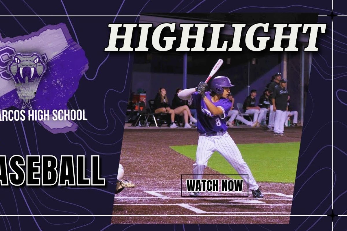 HIGHLIGHTS: San Marcos Rattlers vs Steele Knights Baseball