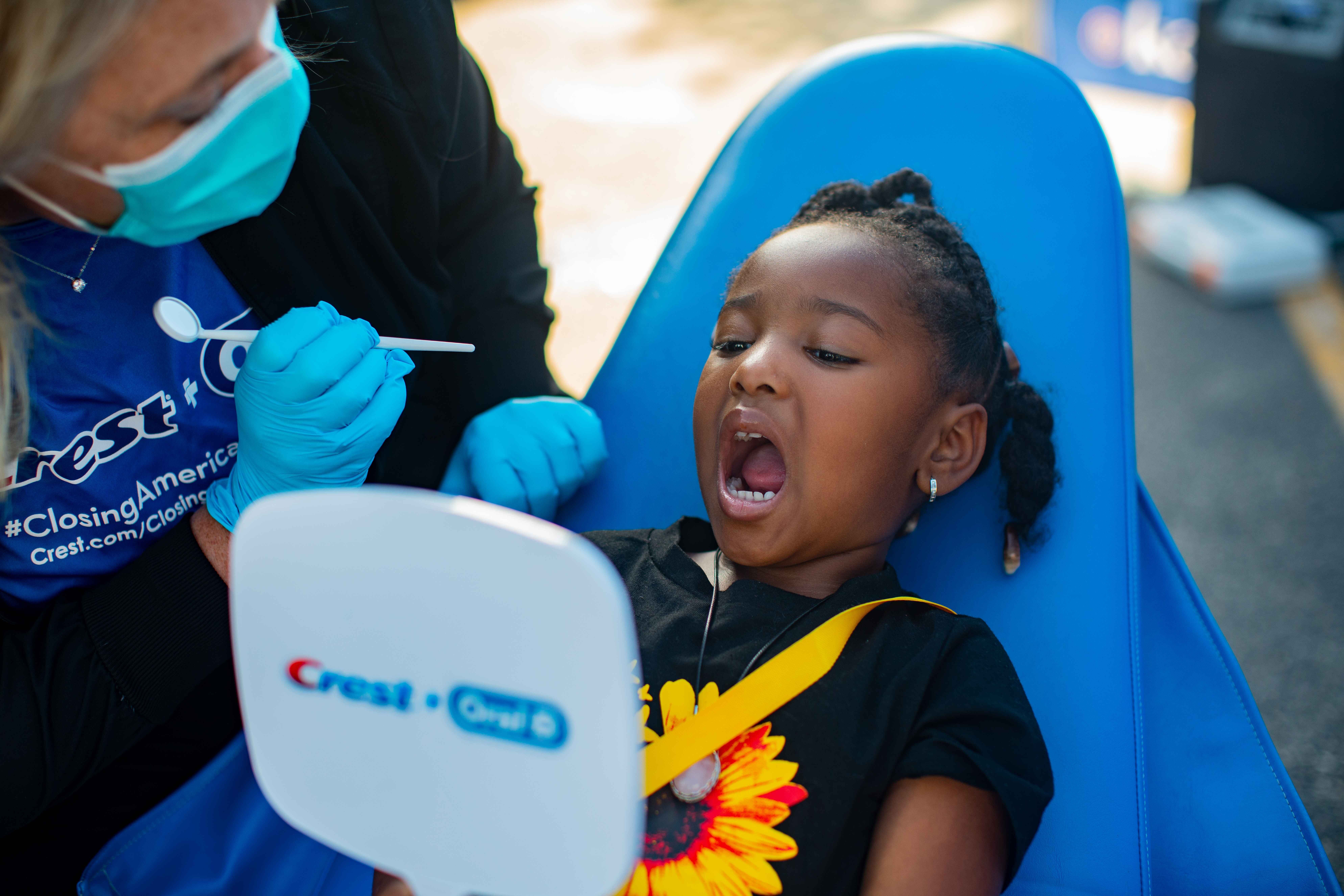 Closing America’s Smile Gap by providing oral care, products and education to kids in underserved communities