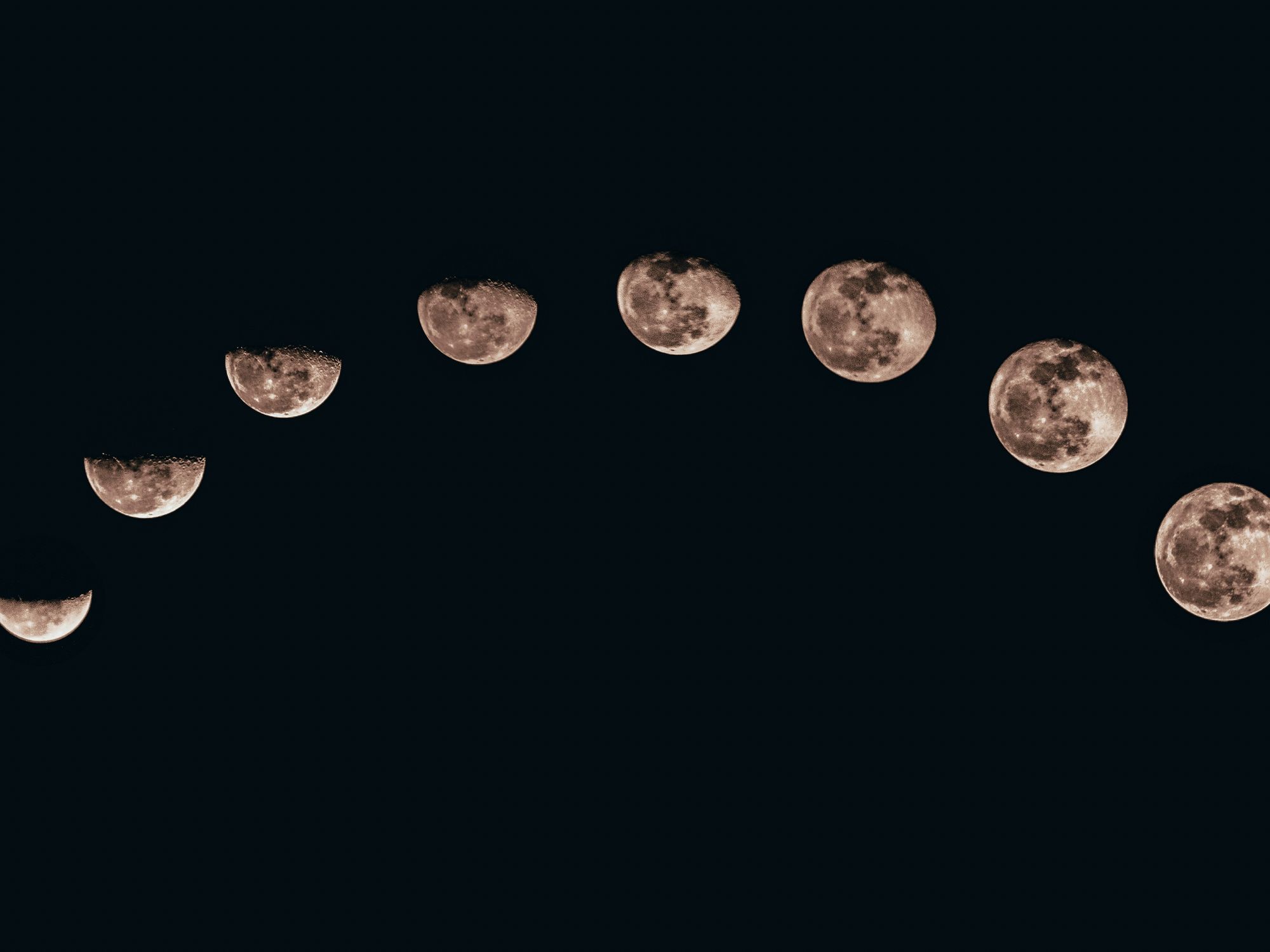 Image of the Moon cycle