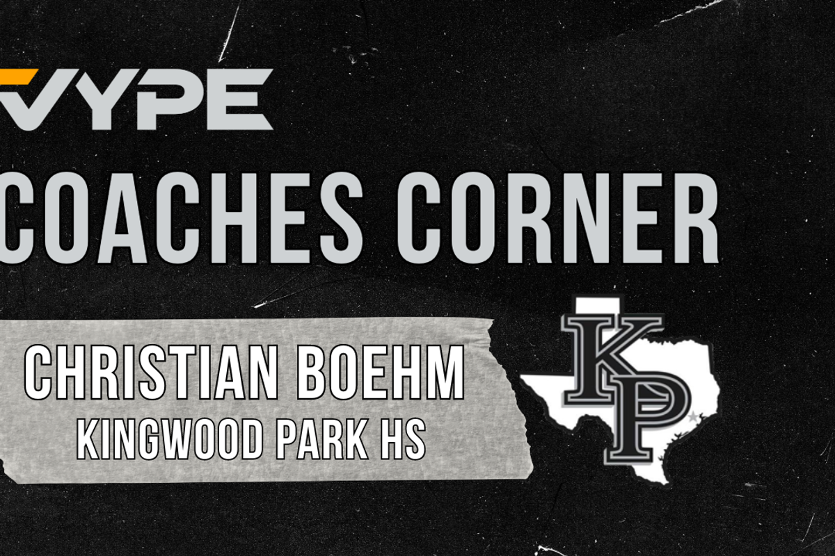 VYPE Coaches Corner: Kingwood Park Soccer Coach Christian Boehm; Playoff Preview