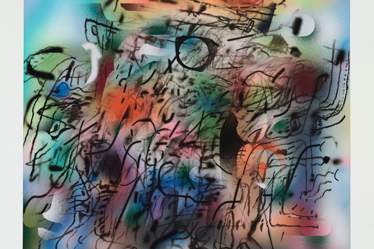 Julie Mehretu in mostra a Palazzo Grassi