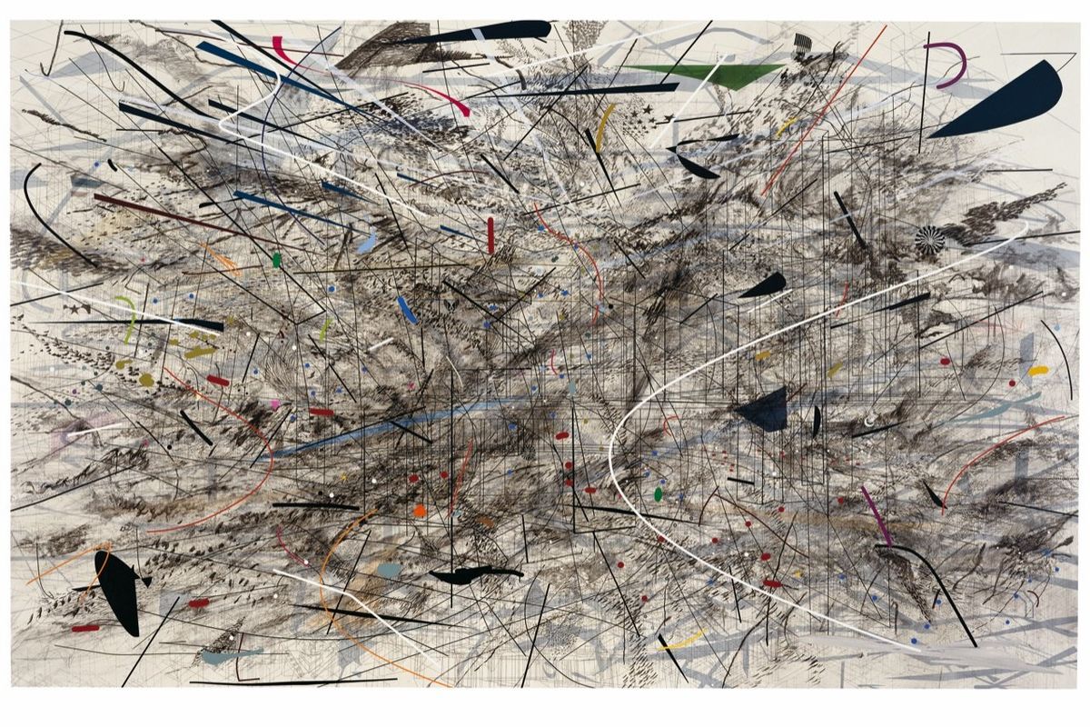 Julie Mehretu in mostra a Palazzo Grassi