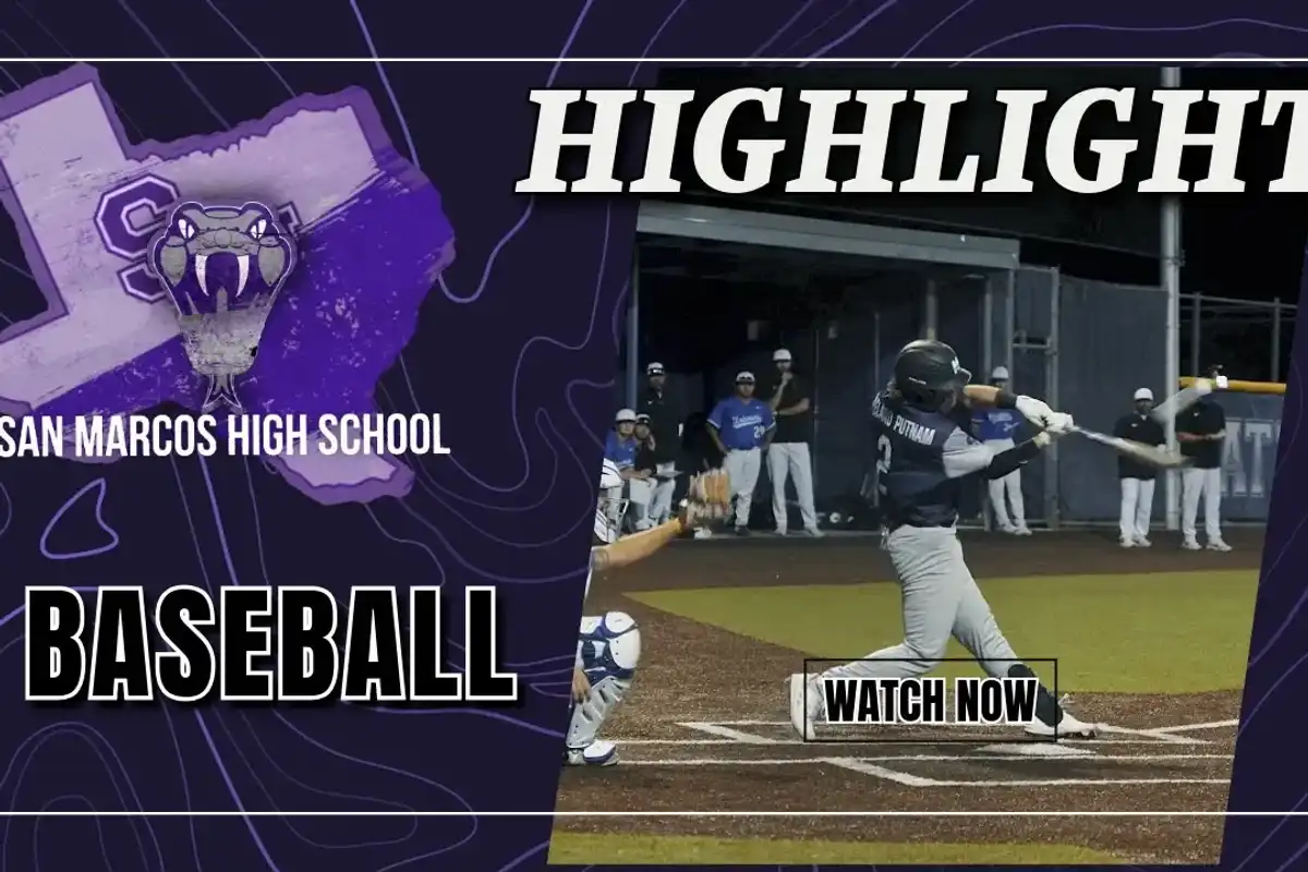 HIGHLIGHTS:  San Marcos Rattlers vs New Braunfels Unicorns Baseball