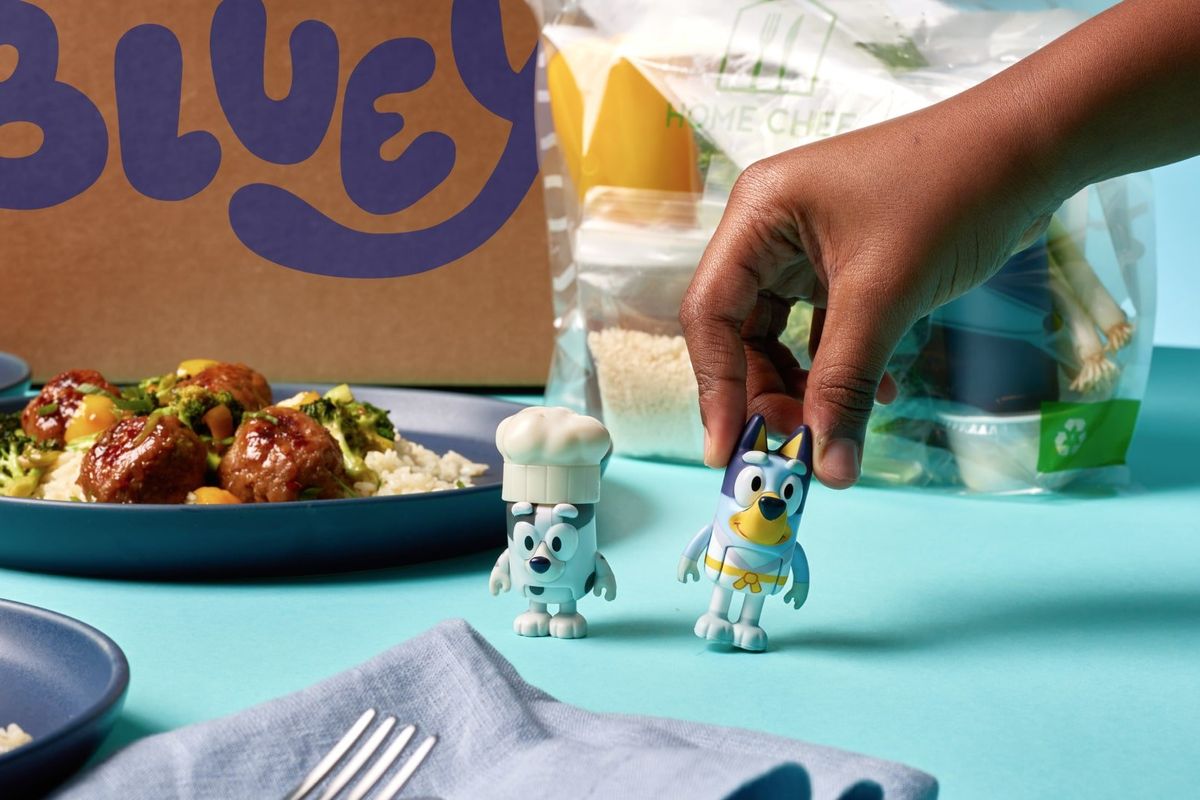 For Limited Time Only: Bluey-Themed Recipes & Free Toys With Home Chef Family