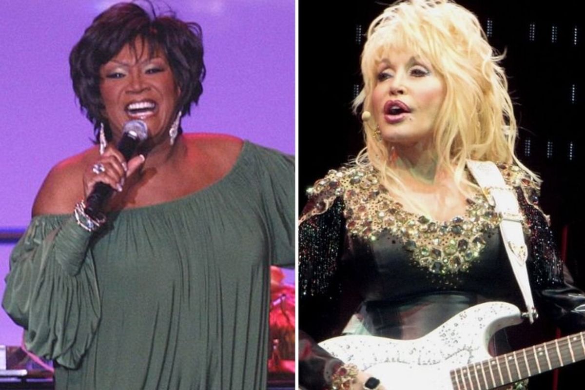 Patti LaBelle and Dolly Parton